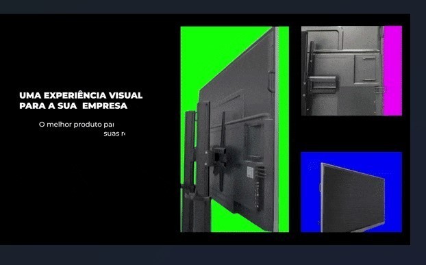 Venda Tv Display Touchscreen 4K LCD - COMO NOVA