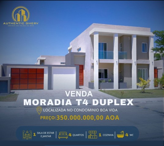 Venda Disponível para venda, Moradia Duplex T4 no Boa Vida