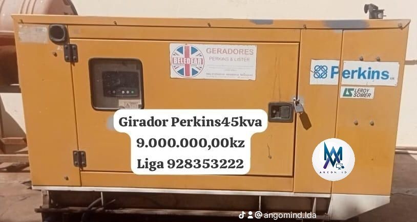 Venda Gerador Perkins de 45kva liga 928 353 222