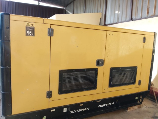 Venda GERADOR CATERPILLAR 110KVA