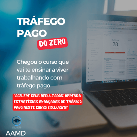 Venda Curso de gestão de tráfego pago