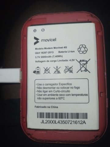 Venda Moden da Movicel 4G