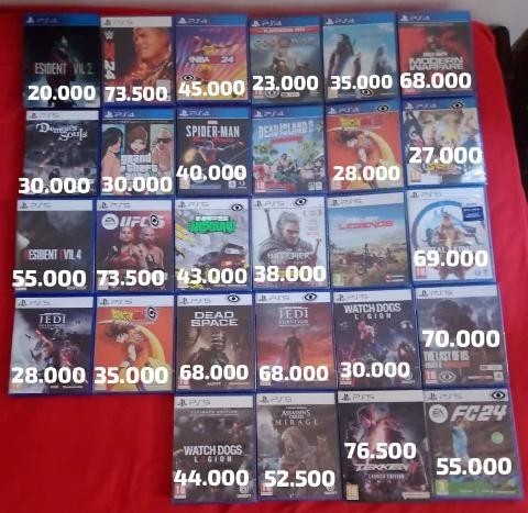 Venda Jogos de Ps4 e Ps5