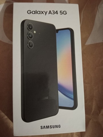 Venda Samsung Galaxy A34 100% novo selado/fechado na caixa