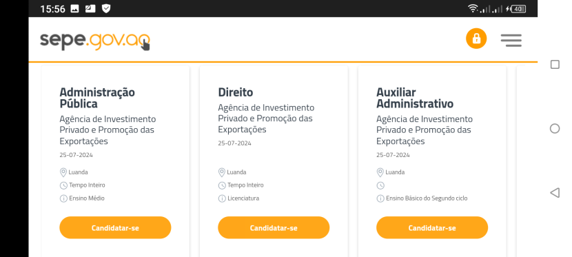 Venda FAZEMOS A SUA CANDIDATURA AO CONCURSO PÚBLICO