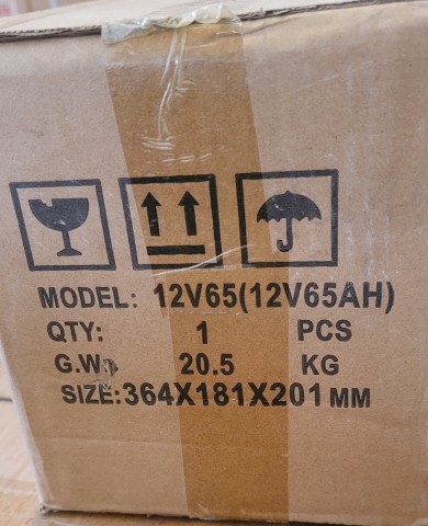 Venda Bateria 12v 65ah