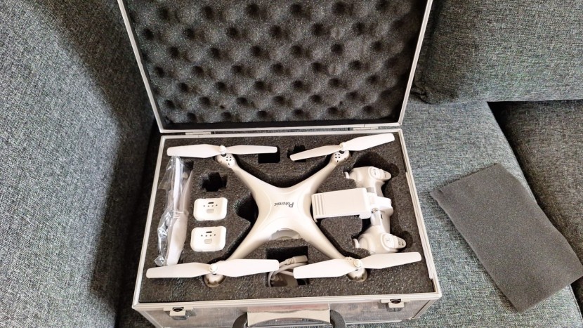 Venda Potensic T25 GPS Drone , FPV RC Drone Cam 1080P, Dual GPS Return Home, Quadcopter - Follow Me, Altitude Hold, Long Control Range, White