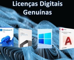 A venda Venda de licenças digitais genuínas
