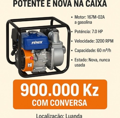 Venda MotoBomba Fênix RFLS 36MP 7.0 HP