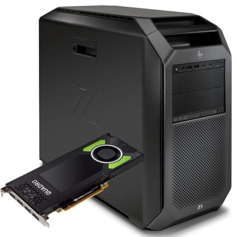 Venda Workstation HP Z8 Intel Xeon 128GB RAM 2TB HDD Nvidia Quadro 8GB GDDR5