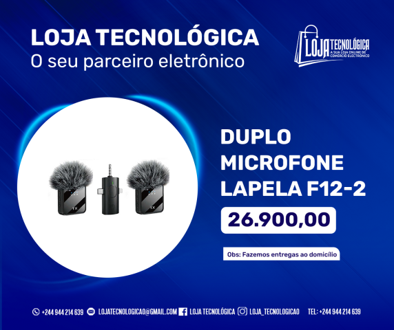 Venda MICROFONE LAPELA
