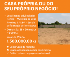 A venda TERRENO À VENDA NO RAMIRO MUNICÍPIO DE BELAS