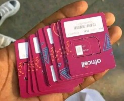A venda Venda de chip de 1 giga de 50 de 3 dias