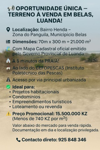 Venda Terreno