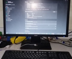 A venda Computador de mesa HP