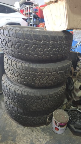 Venda 4 pneus de land Cruiser chefe máquina