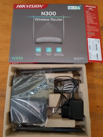Venda Router Hikvision N300 Novo! Alta Potência Wi-Fi | Super Preço