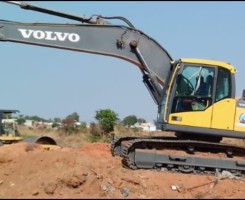 A venda Escavadora hidráulica de rastos VOLVO