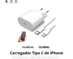 A venda Carregador e outros Acessórios Electronicos