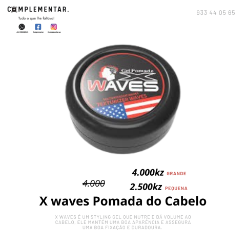 Venda Kit Waves e Estilo no Cabelo