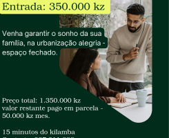 A venda Perto do Kilamba Venda de Lotes