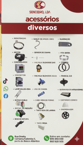 Venda VENDA DE FORNOS PARA PRODUÇÃO DE PÃES E EQUIPAMENTOS; E OUTRAS MÁQUINAS