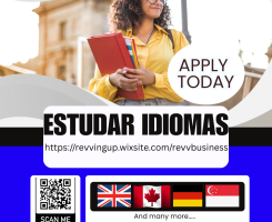 A venda Aulas de idiomas Europeus