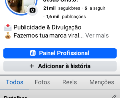 A venda Página do Facebook