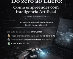 A venda Ebook: Do zero ao lucro, como empreender com Inteligência Artificial
