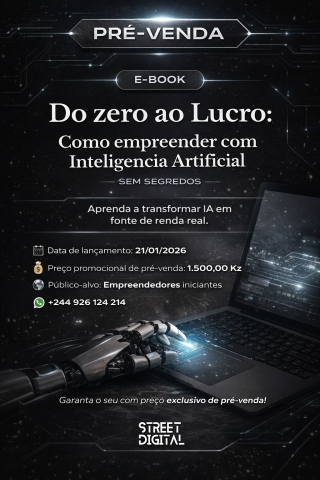 Venda Ebook: Do zero ao lucro, como empreender com Inteligência Artificial