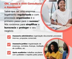 A venda Consultoria e Assessoria Administrativa