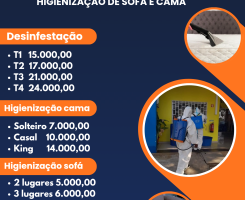A venda Limpeza de sofá
